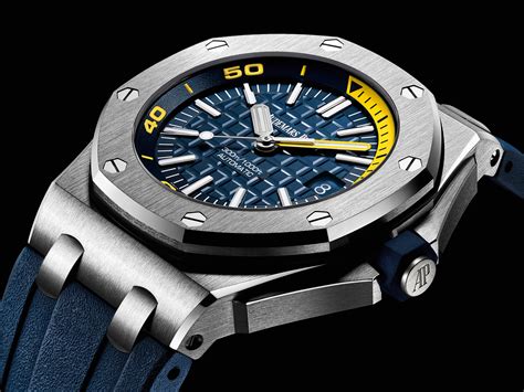 audemars piguet royal oak diver blue|audemars royal oak offshore collection.